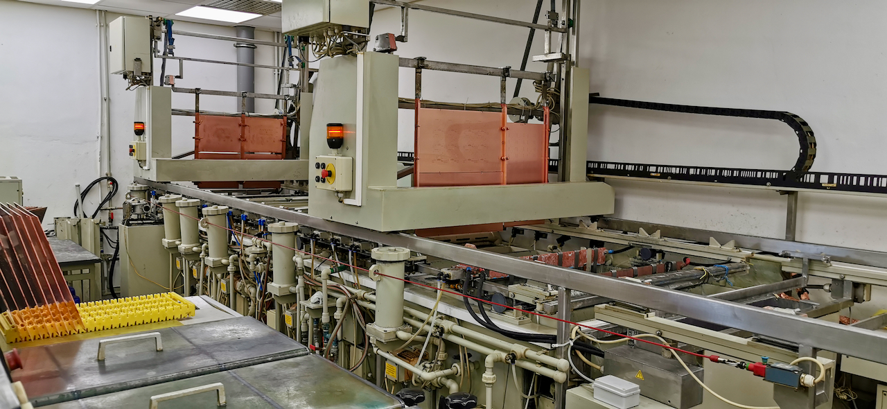 Direct metalization on PPT line