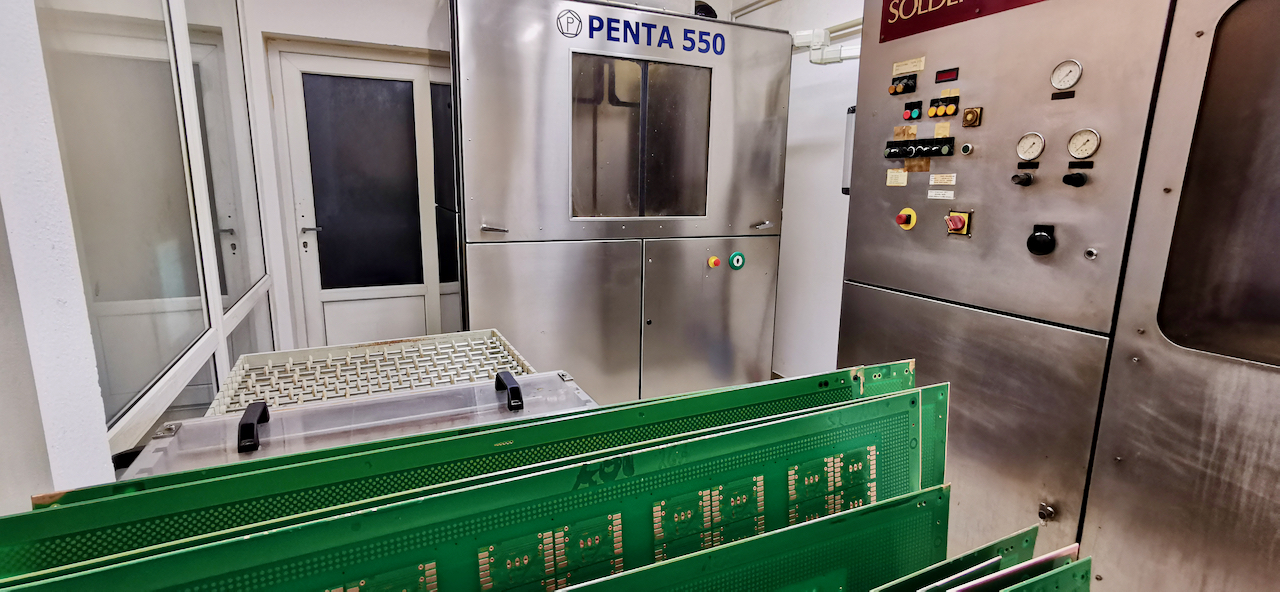 Surface finishing Hot Air Leveling Pental 550 by Pentagal