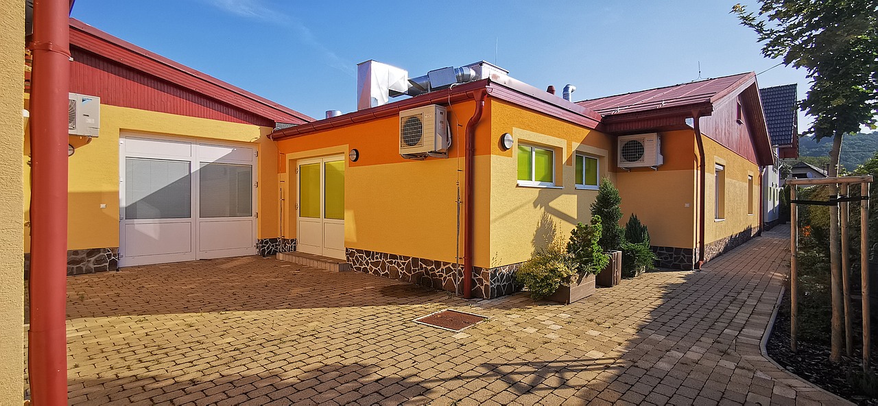 Company exterior in Summer